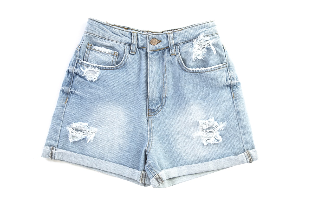 Distressed denim shorts by Levi's, representative of diversified global denim sourcing trends